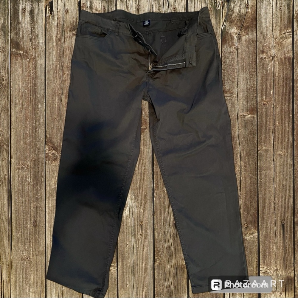 Mens Big & Tall pants Gray Size 44x30 Brand George